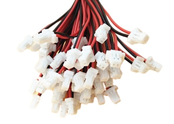 500mm Jst Kabel Mini- Mikro- SH-1,0 2 - Pin 2 Verbindungsstück Pin Jst mit den Drahtseilen bis 3mm konserviert