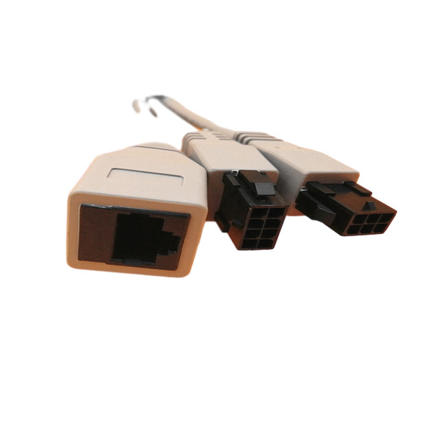 Molex43025-2400 3.0mm kundenspezifische Kabel zu Sockel RJ45 weiblichem Molex 4.2mm Pin 6