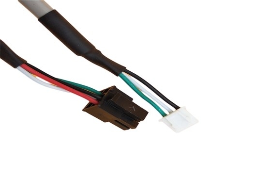 PVC-Kabelbaum-Mikro passte 3.0mm 2*2p Molex 43025 schwarzes Verbindungsstück zu 4 Pin Jst - Xh 2464