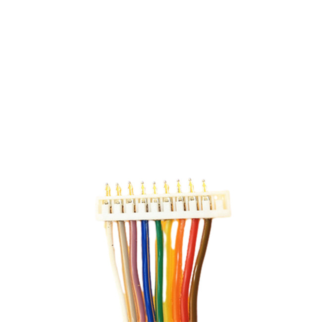 Elektronisches flaches Regenbogen-Flachkabel, 2.0mm Neigungs-Verbindungsstück-flaches Verbindungsstück-Kabel