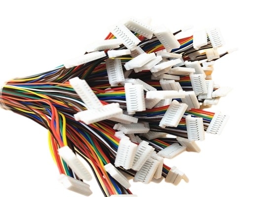 Sprecher-kundenspezifischer Kabelbaum Mikro- Jst 10 Neigungs-Behälter-Flanschdose Pin SH-1.0mm