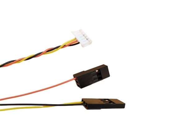 30 AWG-Lehre verdrehter y-Kabelbaum-Kabelbaum 1.5mm 6 Pin Jst Zh zum Neigungs-Stecker 3p Du Pont 2.54mm