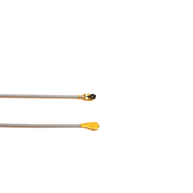 UFL-Mann zu männlichem Verbindungsstück UFL mit Grauzopf-Rf-Kabel des Mikros 1,13