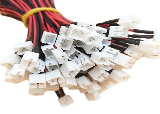Rot und schwärzen Sie 26 kundenspezifischen Mann Jst pH 2PIN Kabelbaum AWG-Lehre zum Steckerbuchse-Kabel