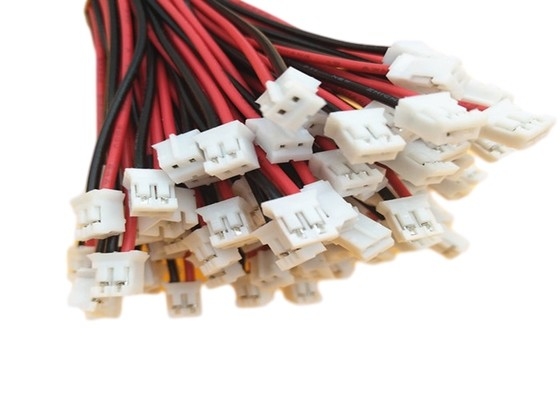 Rot und schwärzen Sie 26 kundenspezifischen Mann Jst pH 2PIN Kabelbaum AWG-Lehre zum Steckerbuchse-Kabel