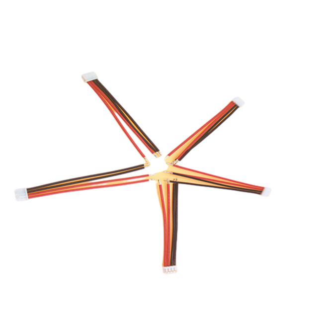 Neigungsfrau MOLEX 51021 4pin 1.25mm mit 24 AGW-Kabelbaum für Schagmann
