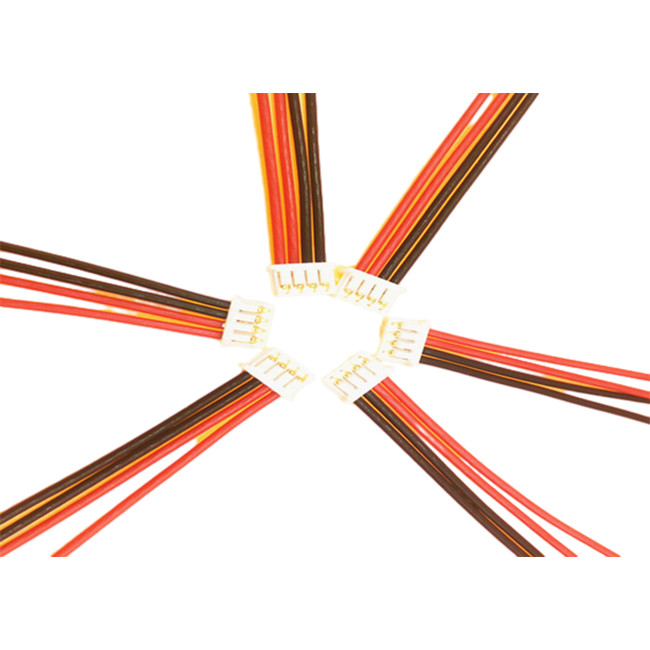 Neigungsfrau MOLEX 51021 4pin 1.25mm mit 24 AGW-Kabelbaum für Schagmann