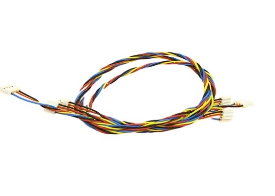 24AWG FEP verdrehte kundenspezifischen Kabelbaum mit Schild/Unshield-Art 30 V