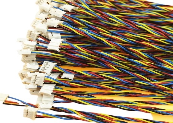 24AWG FEP verdrehte kundenspezifischen Kabelbaum mit Schild/Unshield-Art 30 V