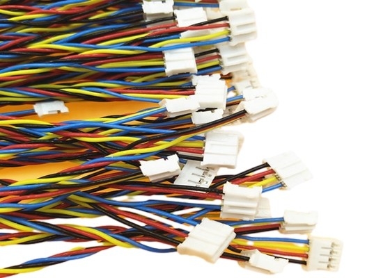 24AWG FEP verdrehte kundenspezifischen Kabelbaum mit Schild/Unshield-Art 30 V