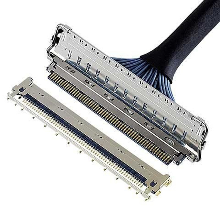 Mellanox CABLINE-CA II PLUS Mikrokoaxialanschluss mit horizontaler Verbindung, 0,4 mm Schwung, 20680 20788 20789 20790