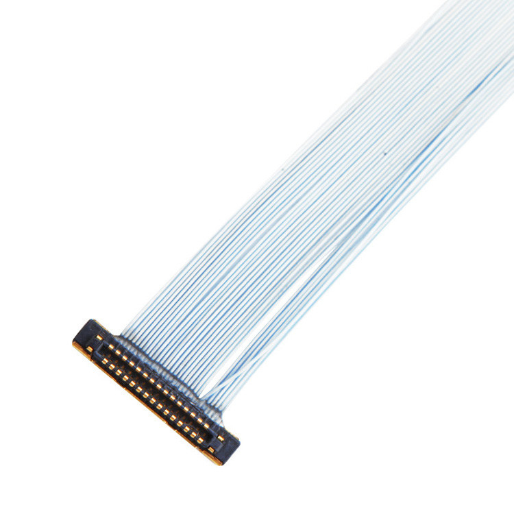 Für Überwachungskameras, eine Mikrokoaxialkabelanlage mit 0,25 mm Pitch KEL XSLS20-30