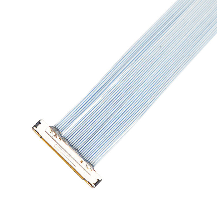 Für Überwachungskameras, eine Mikrokoaxialkabelanlage mit 0,25 mm Pitch KEL XSLS20-30