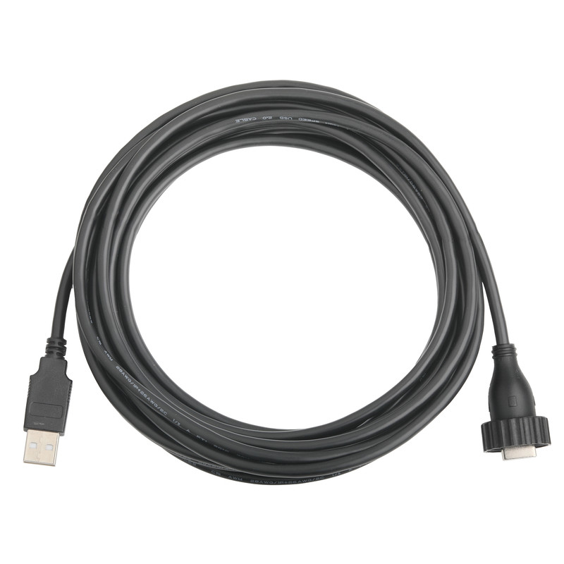 USB2.0 Typ A Männlich Wasserdichte Schnittstelle zu USB2.0 Kabel Industrie-Festdatenanschlusskabel für Fahrzeuge