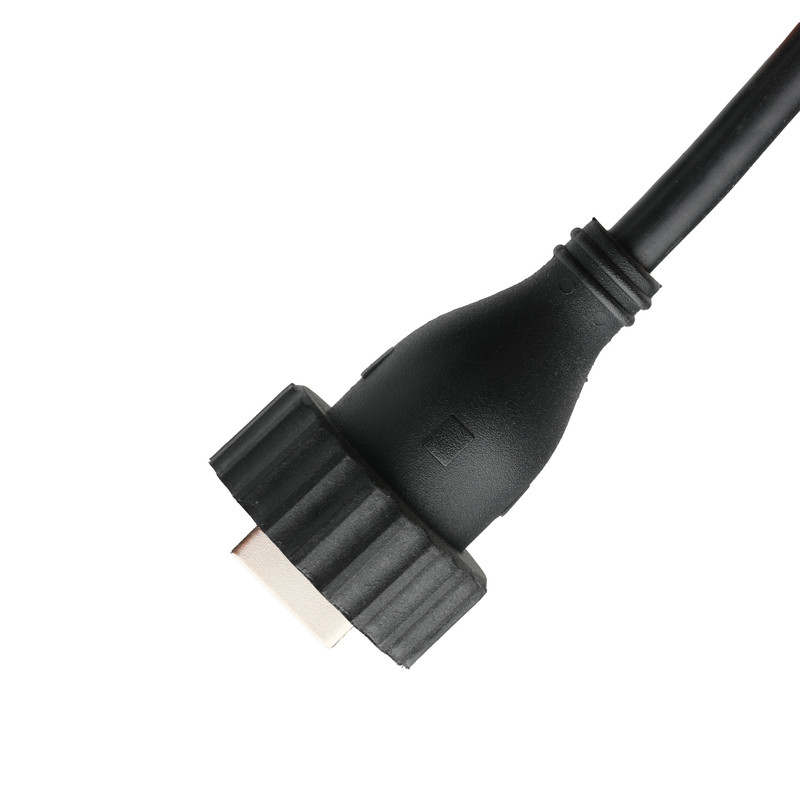 USB2.0 Typ A Männlich Wasserdichte Schnittstelle zu USB2.0 Kabel Industrie-Festdatenanschlusskabel für Fahrzeuge