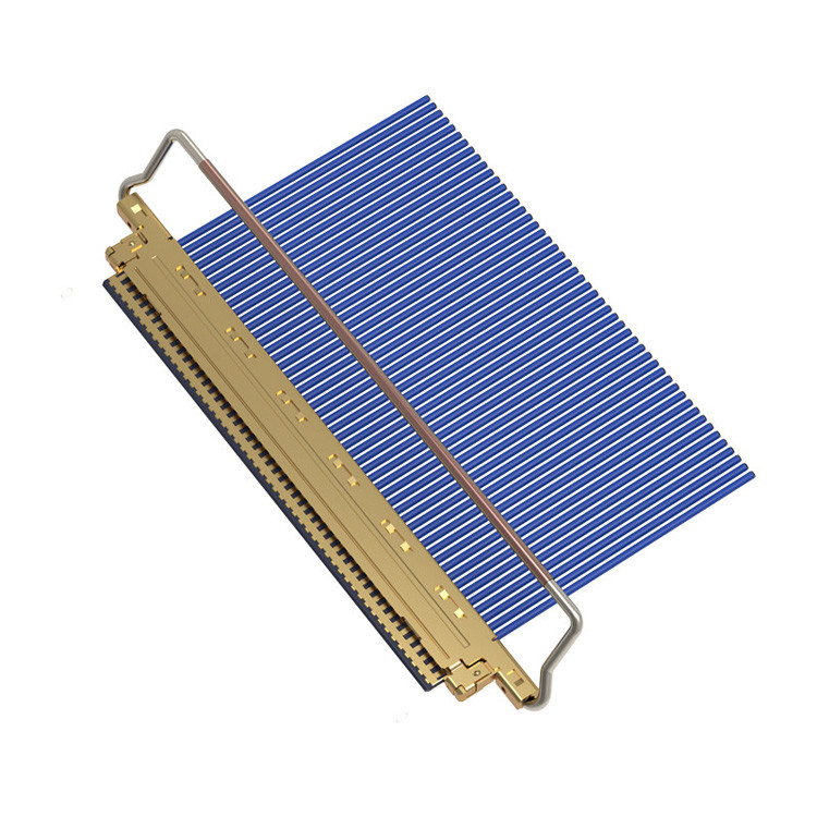 CABLINE-VS 20453-250T-03S 50-Pin Mikrokoaxialanschluss mit 0,5 mm Abstand mit einem horizontalen Paarungstyp