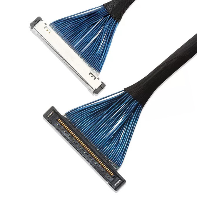 0.4mm Mikrokoaxialkabel, Edp 40 Pin 20373 2182 20374 20380 lvds Kabel