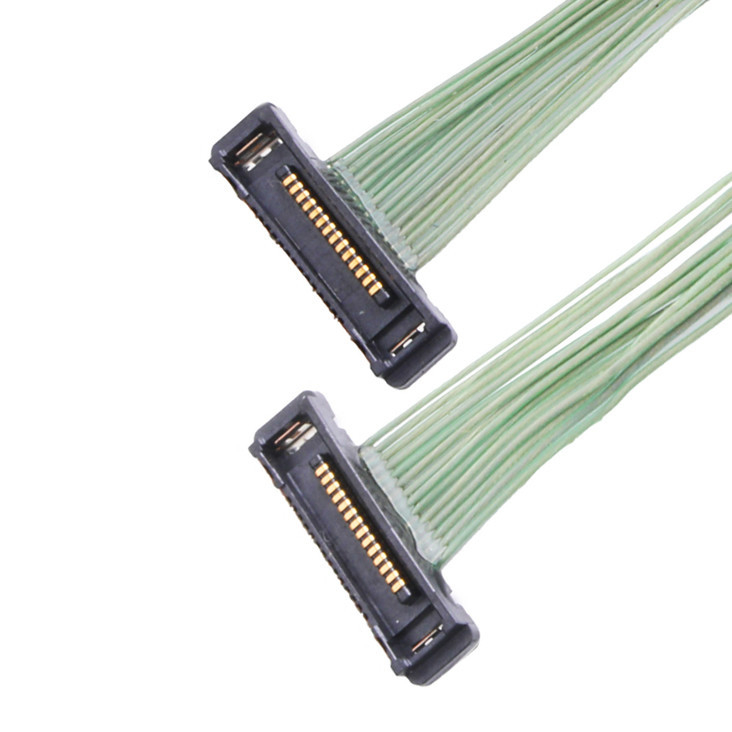 I-Pex Kabel ss 35P Mikrokoaxialkabel 20380-035t-06 Lvds-Anschluss 0,4 mm Schrägungswinkel