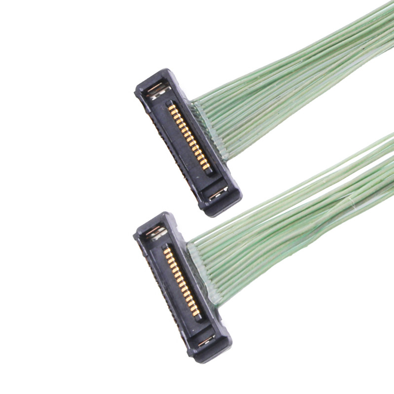 IPEX 20380-R32t-06 32P Mikro-Miniatur-Koaxialkabel I-Pex Kabel-Ss Stecker zur Montage