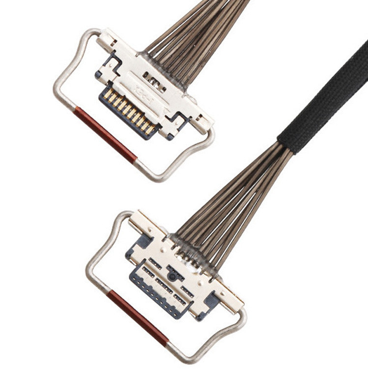 Fabrik 10-Pin Mikro-Koaxialkabel 0,4mm Tonhöhe 20633-310T-01S Lvds für Wärmekamera
