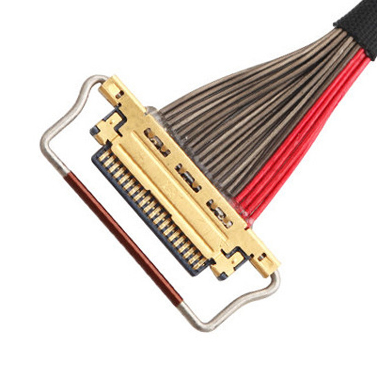 Fabrik UL EDP LVDS Koaxialkabel I PEX 0,4 mm Schwung 20633-220T-01S 20 Nadel