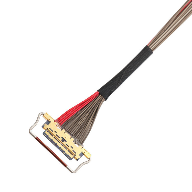 Fabrik UL EDP LVDS Koaxialkabel I PEX 0,4 mm Schwung 20633-220T-01S 20 Nadel