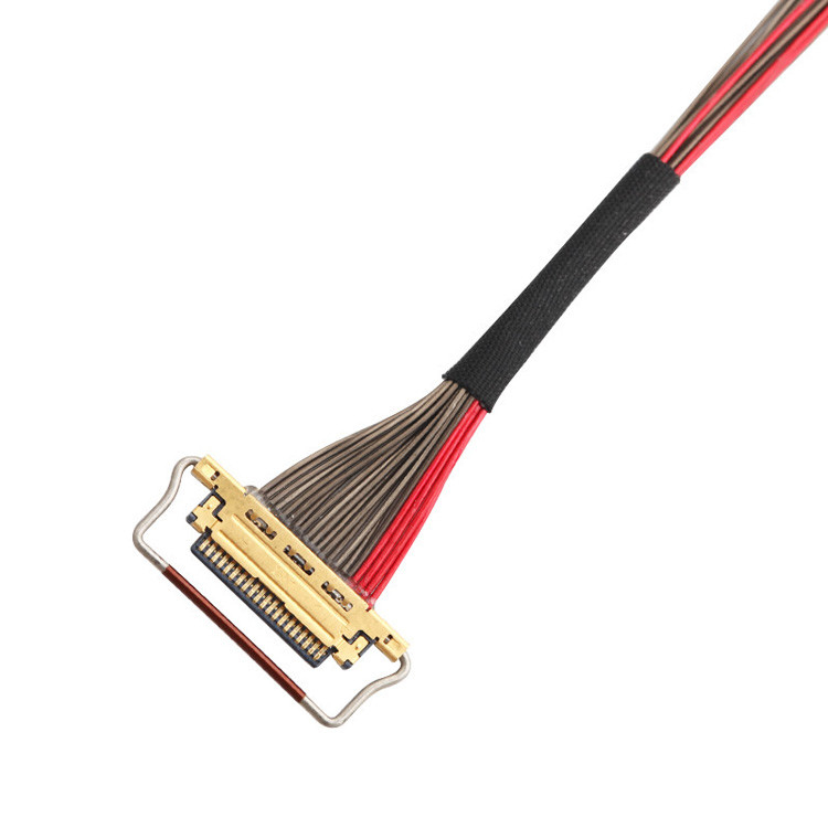 Fabrik UL EDP LVDS Koaxialkabel I PEX 0,4 mm Schwung 20633-220T-01S 20 Nadel