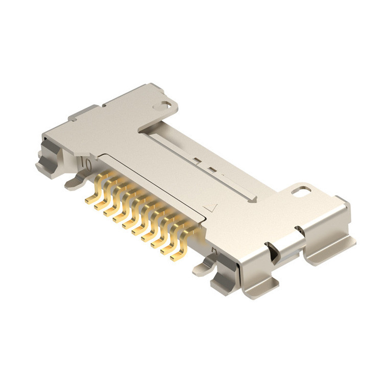 CABLINE-CA 10p 20633-310T-01S Mikrokoaxialanschluss mit mechanischem Schließstecker