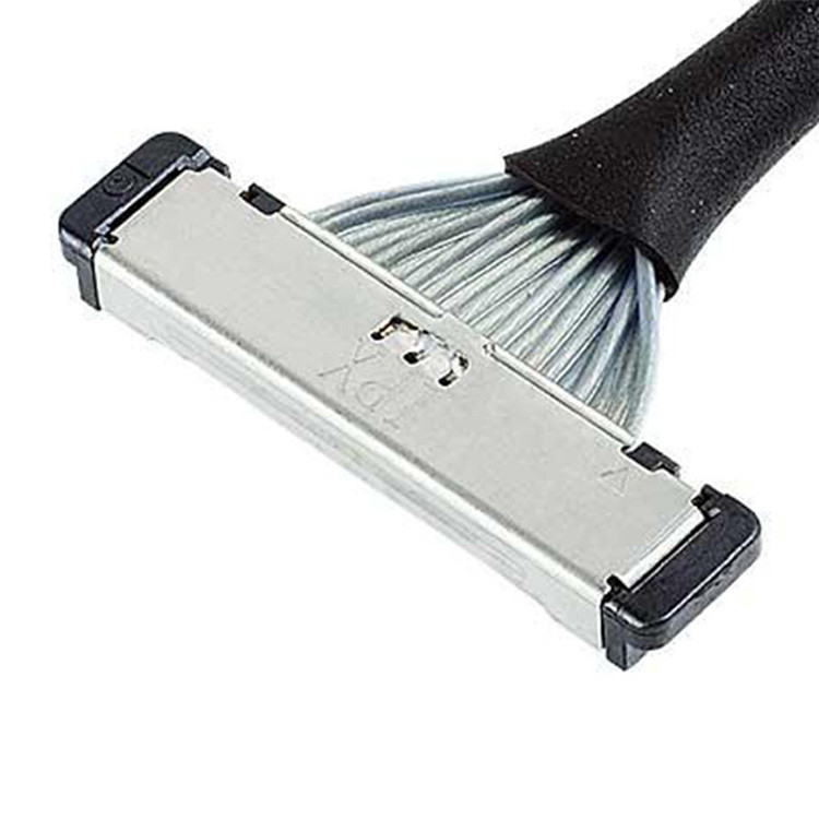 Einfühler-Steckkabel-SS 20380-R20T-06 Mikrokoaxialkabelanschluss Lvds 20-Pin-Anschlusskabel