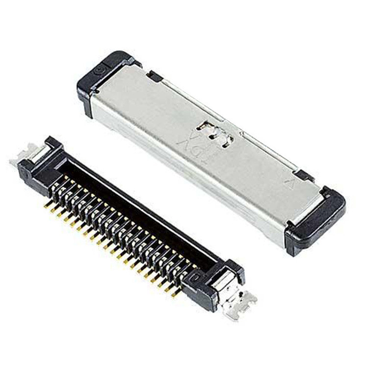 Einfühler-Steckkabel-SS 20380-R20T-06 Mikrokoaxialkabelanschluss Lvds 20-Pin-Anschlusskabel