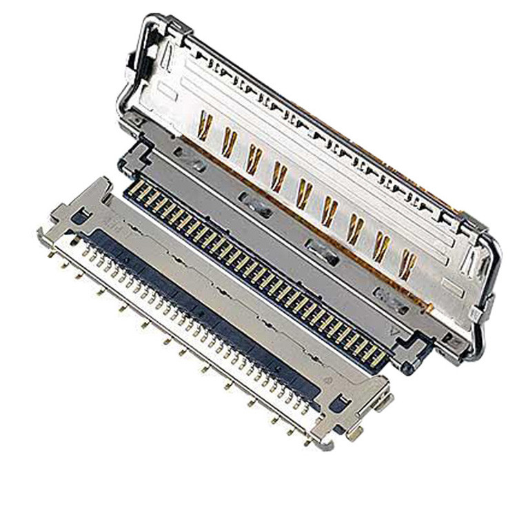 Horizontale Kopplungsart Mikrokoaxialverbindung Kabel VS II 20846-020T 030T 040T 0,5 mm Abstand