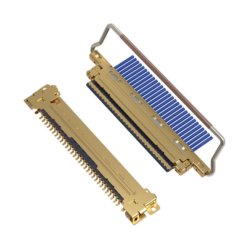 CABLINE-VS 20453-230T-03 0,5 Millimeter-Neigung, horizontale fügende Art mikro-Koaxialverbindungsstück