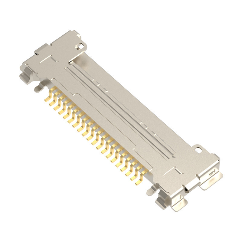 CABLINE-CA 20pin 20633-220T-01S Mikrokoaxialkabel 0,4 Millimeter-Neigung, horizontale fügende Art Mikro-Koaxialverbindungsstück