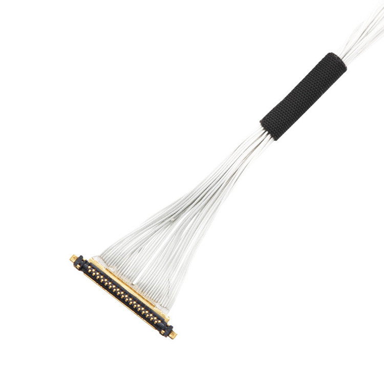 34 Pin JST AUHR-05V-H zu I-PEX 20531-34-01 0,25mm Pitch LVDS EDP Kabelmontage