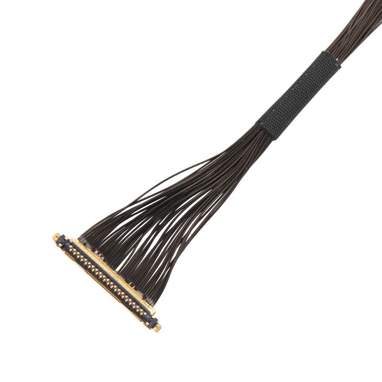 34 Pin JST AUHR-05V-H zu I-PEX 20531-34-01 0,25mm Pitch LVDS EDP Kabelmontage