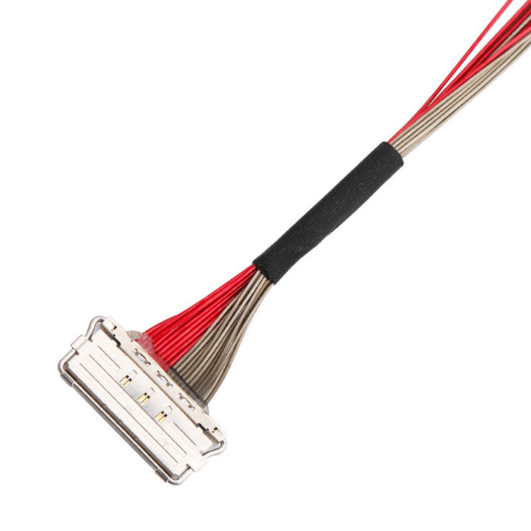 Fabrikmaßnahme I-PEX 20679-020T-01 0,4 mm Tonhöhe 20 Pin LVDS Koaxialkabel 220 mm