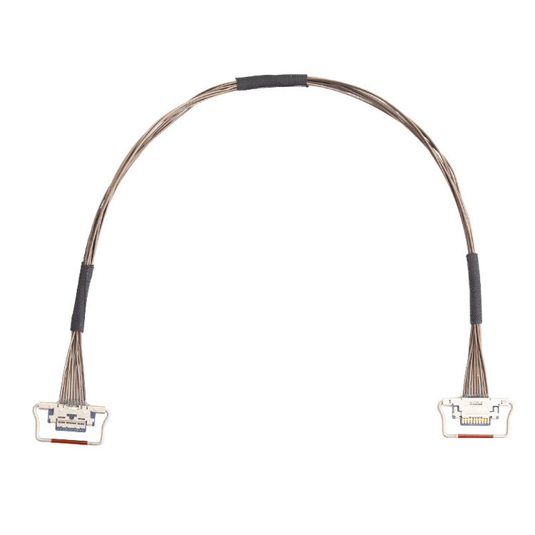 10 Pin EDP I-PEX Koaxial LVDS Kabel 0,4 mm Schwung 20633-310T-01S 38AWG