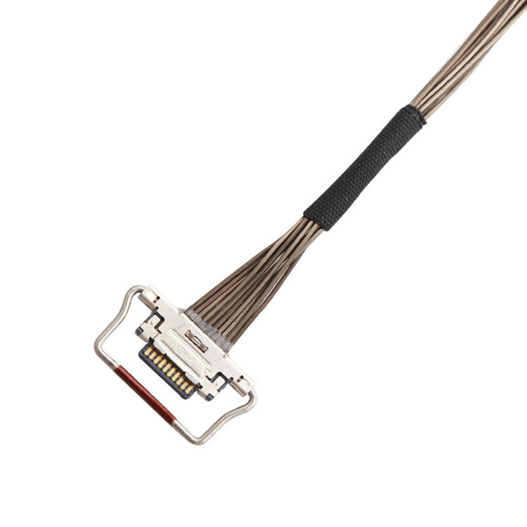 10 Pin EDP I-PEX Koaxial LVDS Kabel 0,4 mm Schwung 20633-310T-01S 38AWG