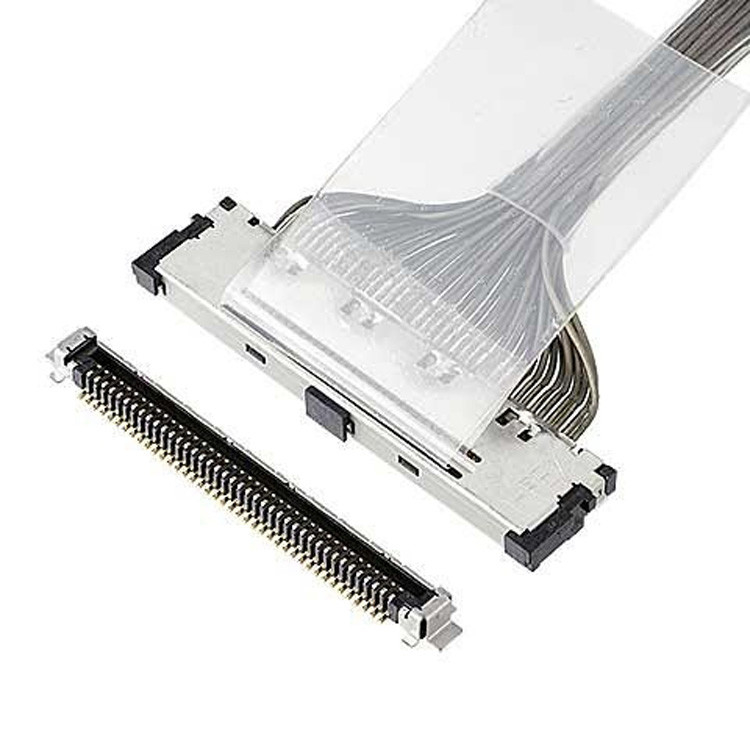 Mikrokoaxialkabelstecker vertikaler Paarungstyp Mikrokoaxialanschluss FPL 40P 20437 20438-040T-01 2496-040 20439-040E-01