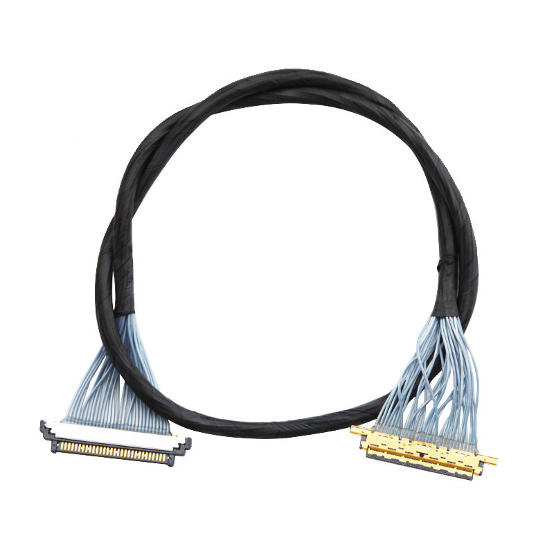 I-Pex 20453-230T-03 bis Kel SSL20-30S Mikrokoaxialkabel 30P Lvds Edp-Kabelmontage