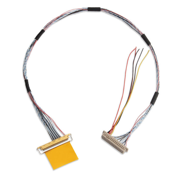 1.25mm 0,5mm Lvds Koaxialkabel Df13 30ds 1.25 C bis I Pex 20453 040t 13