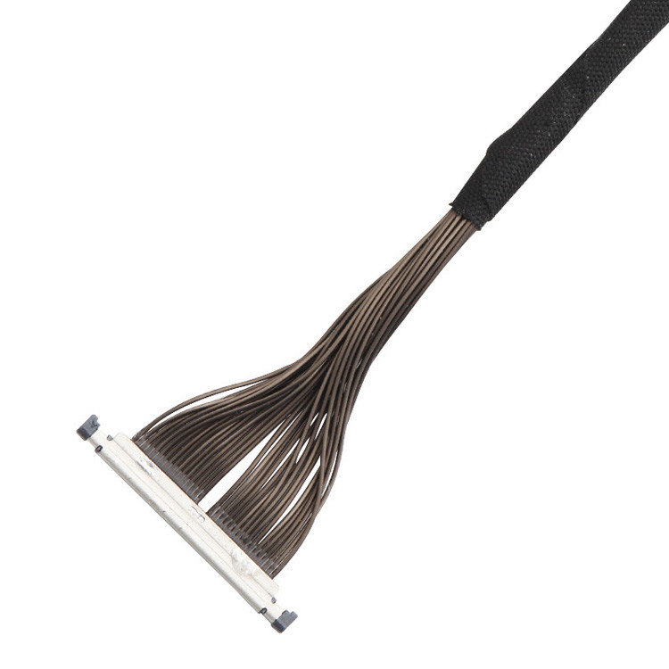 Lvds-Kabel für Drohnen 32P-Anschluss 32-Pin-Mikro-Koaxialkabel I PEX 0,3 mm Tonhöhe 20496-032T-40