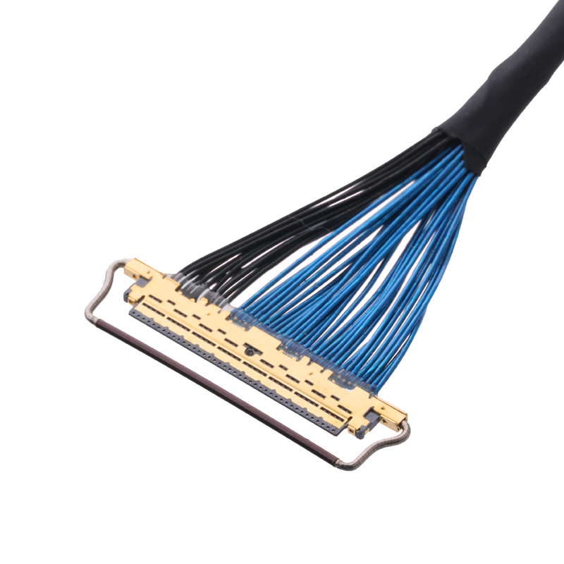 I-PEX CABLINE-CA 20633-250T-01S 50P 0,4 mm Abstand Horizontale Verbindung Mikrokoaxialanschluss mit mechanischem Verschluss