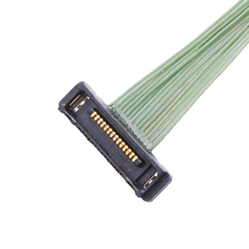 OEN/ODM Gehäuseanlage Mikro-Koax-Anschlüsse Drahtvermittlung Kabel-Ss 20373-R14T-06