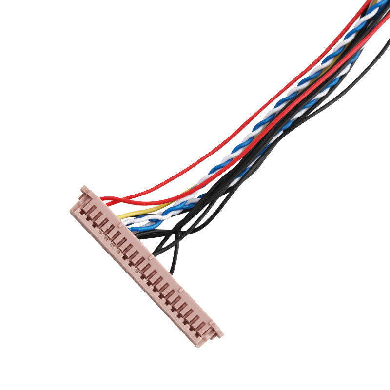 ISO14001 Lvds Lcd Kabelmontage 20453-230T bis PH2.0 PHR-6P 1255H-2