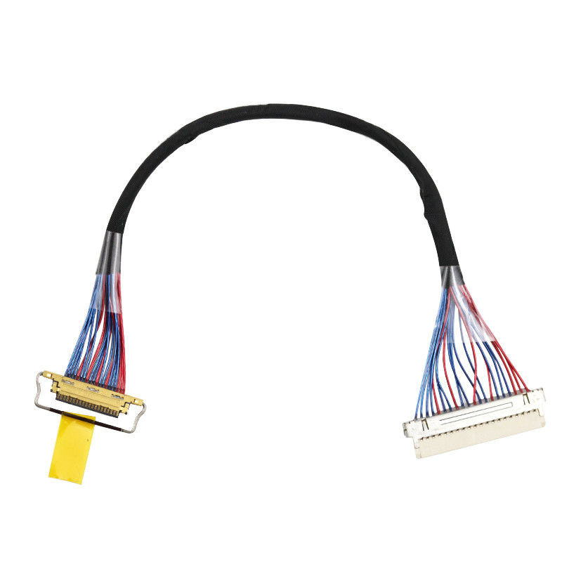 0.5mm Pitch 20453-220t-03 Lvds Kabelmontage Df19g-20s bis I-Pex ISO14001