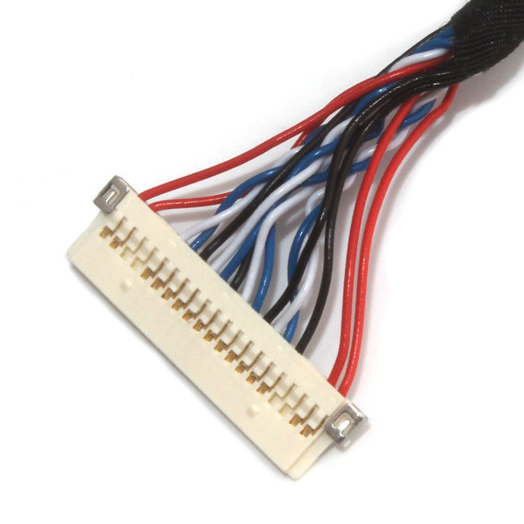 LVDS-Kabelmontage-Pitch 1,25 mm  DF13-40DS-1,25C bis DF 19G-20S