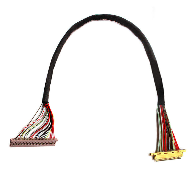 LVDS-Kabel für den LCD-Monitor von 30-Pin auf 30-Pin I PEX 20453 20633 mit 0,4 mm / 1,25 mm Schrägkeit
