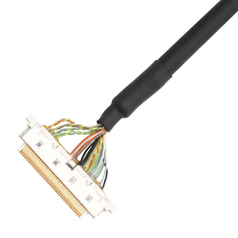 0.5mm Pitch LVDS Kabelmontage ACES 50204-040 1 1-002 bis JST SHDR-40V-S-B