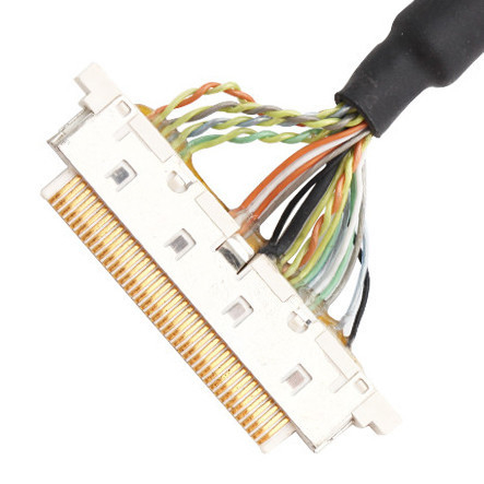 0.5mm Pitch LVDS Kabelmontage ACES 50204-040 1 1-002 bis JST SHDR-40V-S-B